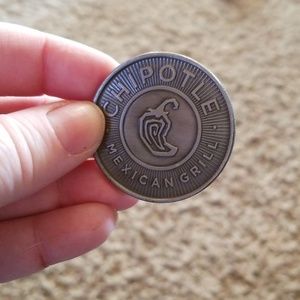 Rare Chipotle collectable coin.